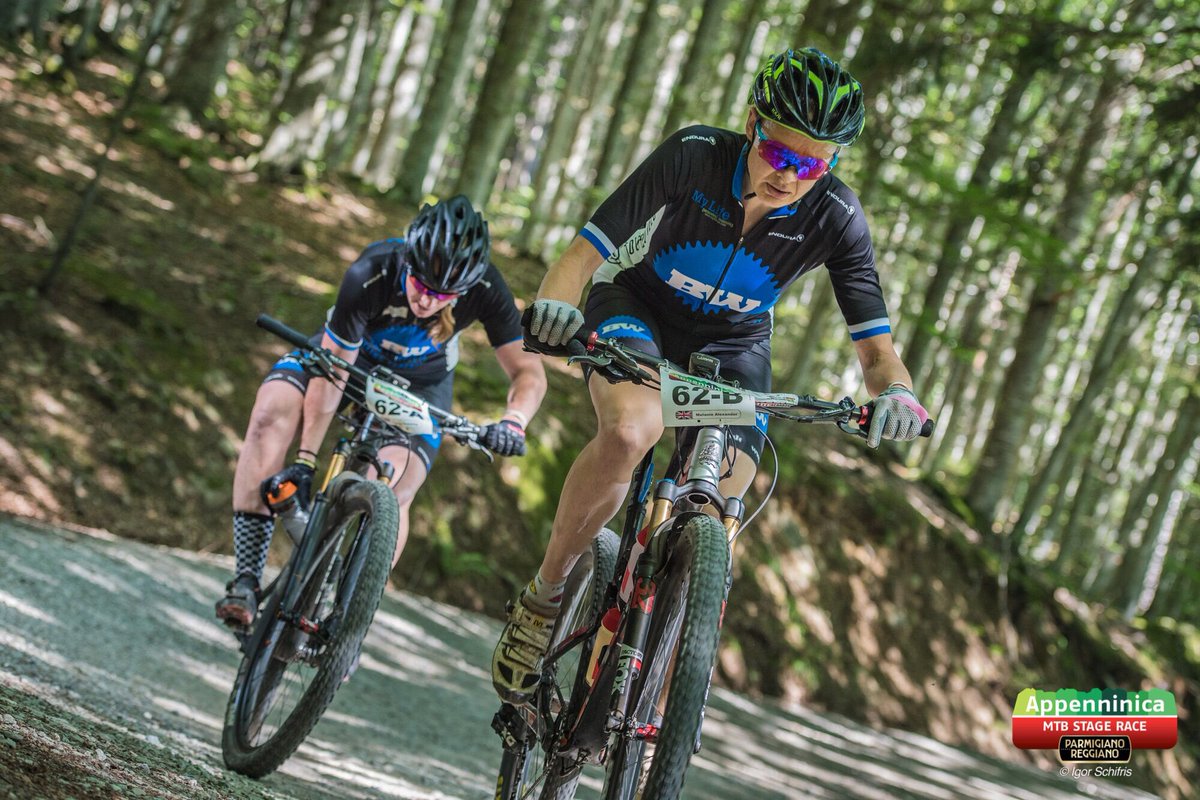 Mel_XC's tweet photo. Racing #appenninicamtb stage race with @sophhemming has been epic, the climbs are tough but the descents and views have more than made up for them. https://t.co/T5LSXZ1ipQ