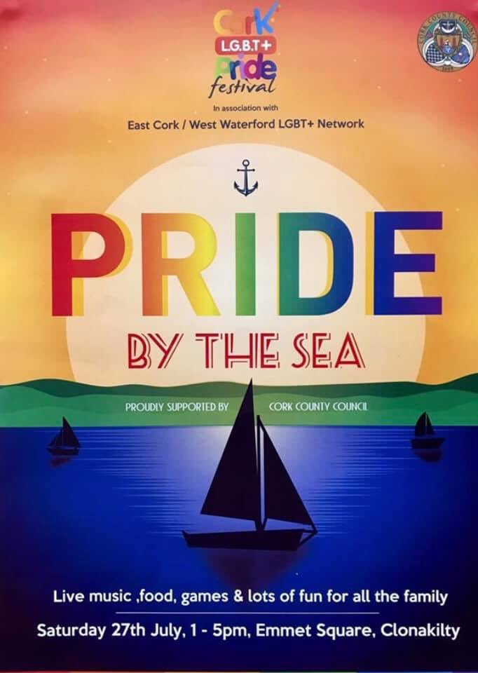 bandjaxd's tweet photo. We are delighted to be playing at Emmet Square #Clonakilty tomorrow, Sat 27th July from 2pm as part of #pridebythesea If you are nearby, be sure to call by! #WestCork https://t.co/hFRmg69o6G