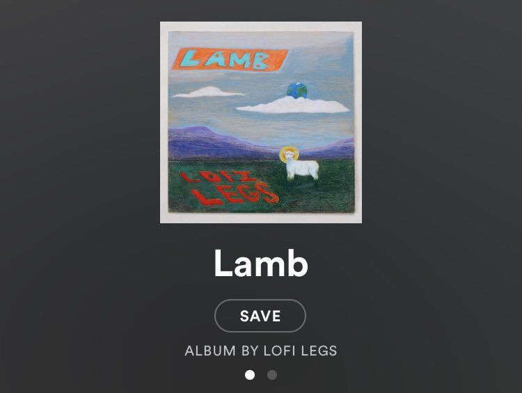 LAMB, the debut album from Lofi Legs, is now streaming!!! Catch us in Santa Barbara tonight at @jensensguitar 🐑🐑🐑