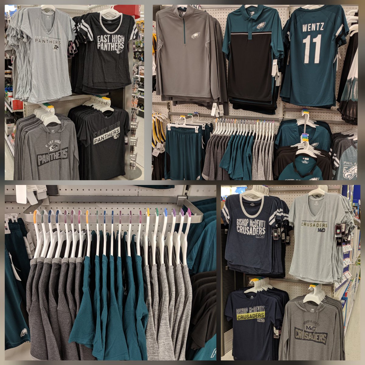 VM_Connor's tweet image. Come shop your favorite sports teams at #T2186 Our Fan Central will equip you with everything you need for the biggest games!! #FanCentral #TargetStyle #HangingStandards #WorkSomewhereYouLove @Bryjudy @DZeppuhar @TGTmatt2186 @45MRossi