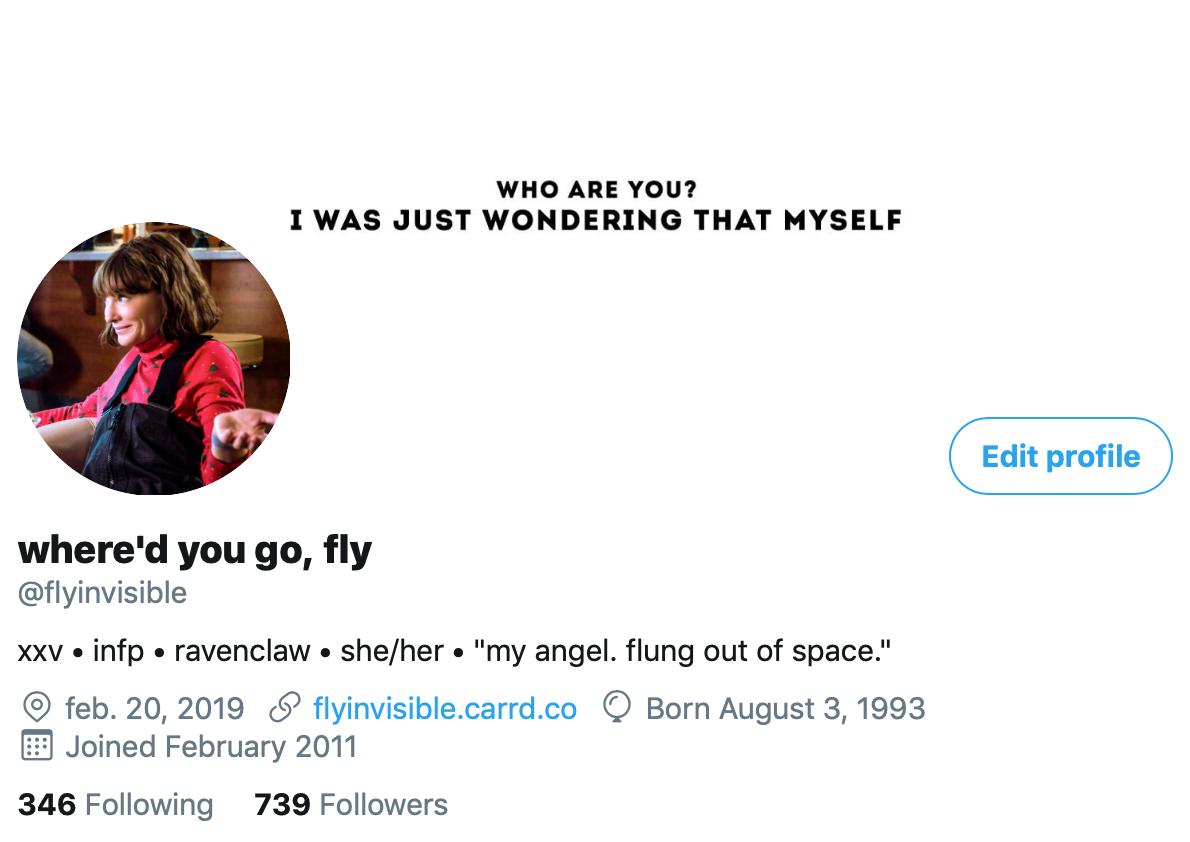 new layout who dis  #bernadette