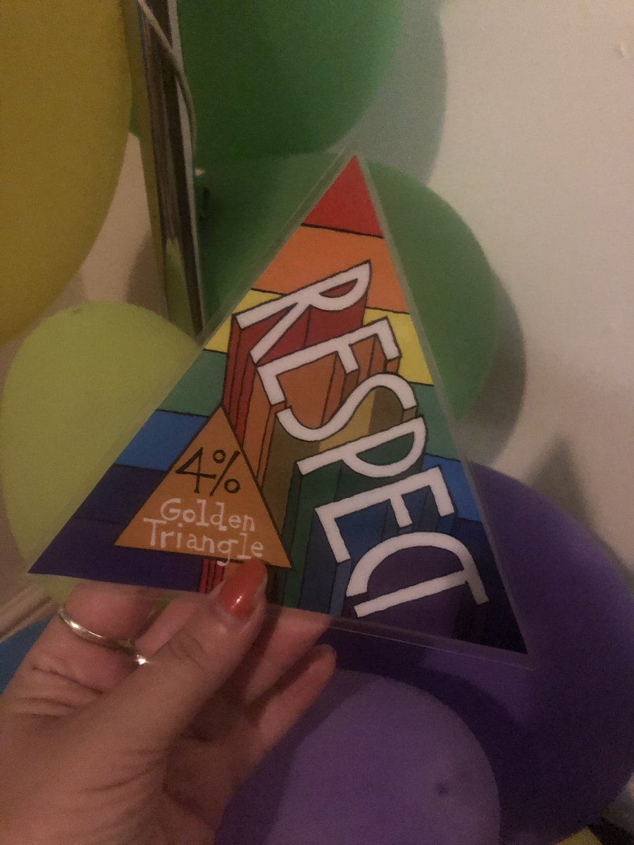 ALE UPDATE:    We now have Maldon brewing companies Azimuth on and from tomorrow afternoon Golden triangles respect beer on 🍺🍺 the perfect beers for pale ale people or to celebrate Norwich pride