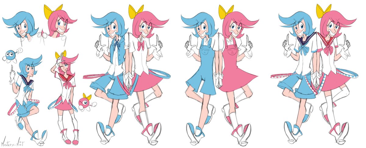 𝑀𝓎𝓈𝓉𝑒𝓇𝓎 𝑀𝒾𝓈𝓉 Lololo And Lalala Gijinka Design Doodles ロロロラララ カービィ T Co Ikg0xxzo8q Twitter