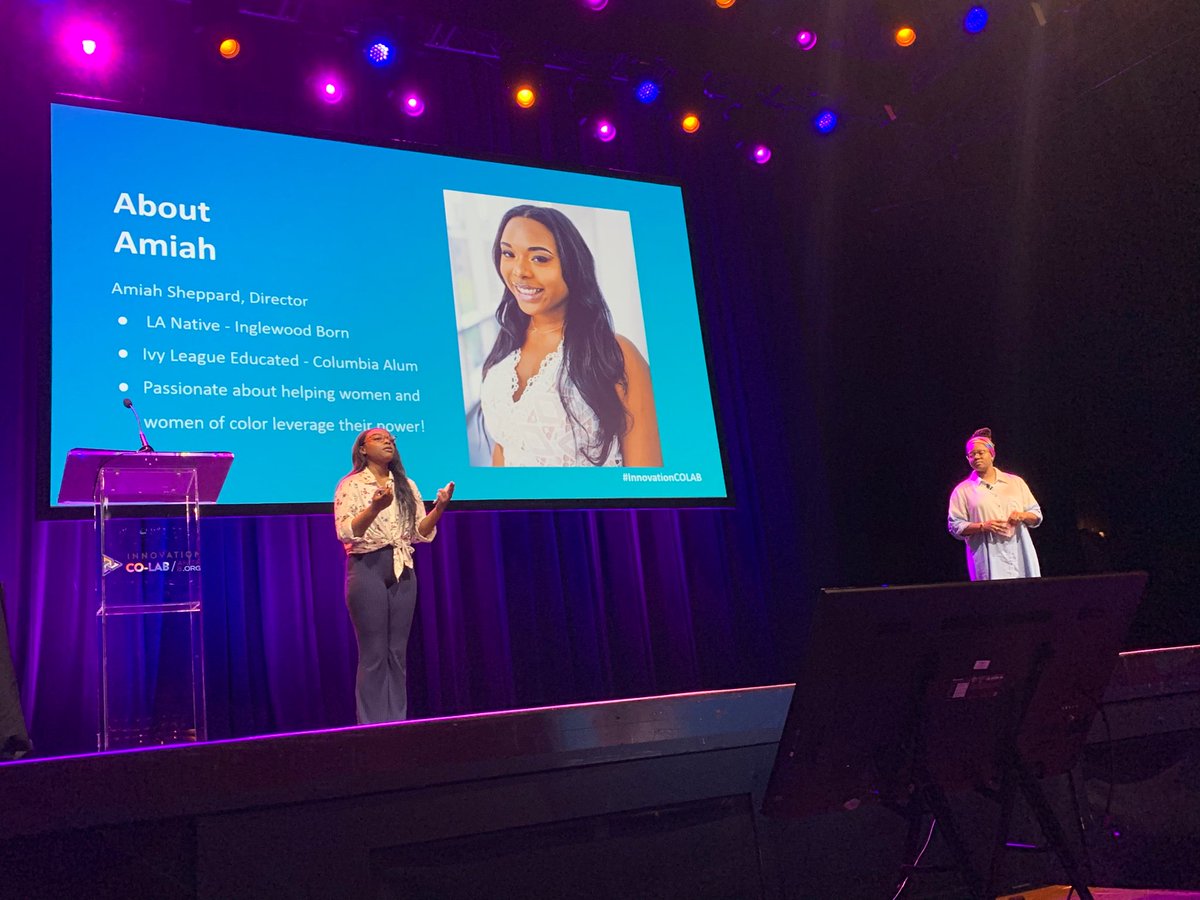 KetyE's tweet image. Best quote from Take 2 - Interactive Workshop, “Beyoncé wasn’t built in a day.” #InnovationCOLAB @AnitaB_org