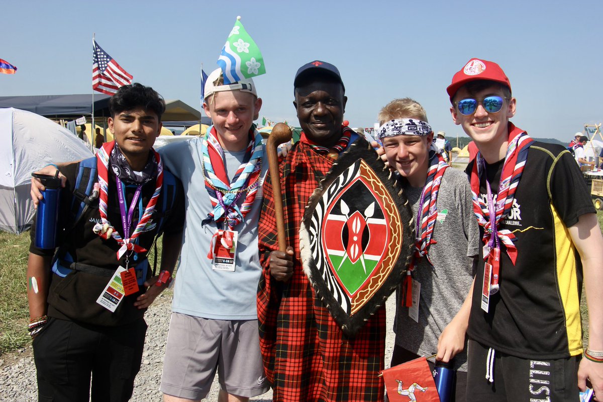 Today was Cultural Celebration Day. Unit 41 presented the best of Cumbrian and Manx culture. We also found time to find out more about other countries and cultures too. It was fantastic! #CumbriaScouts #wsj2019 #UK24WSJ