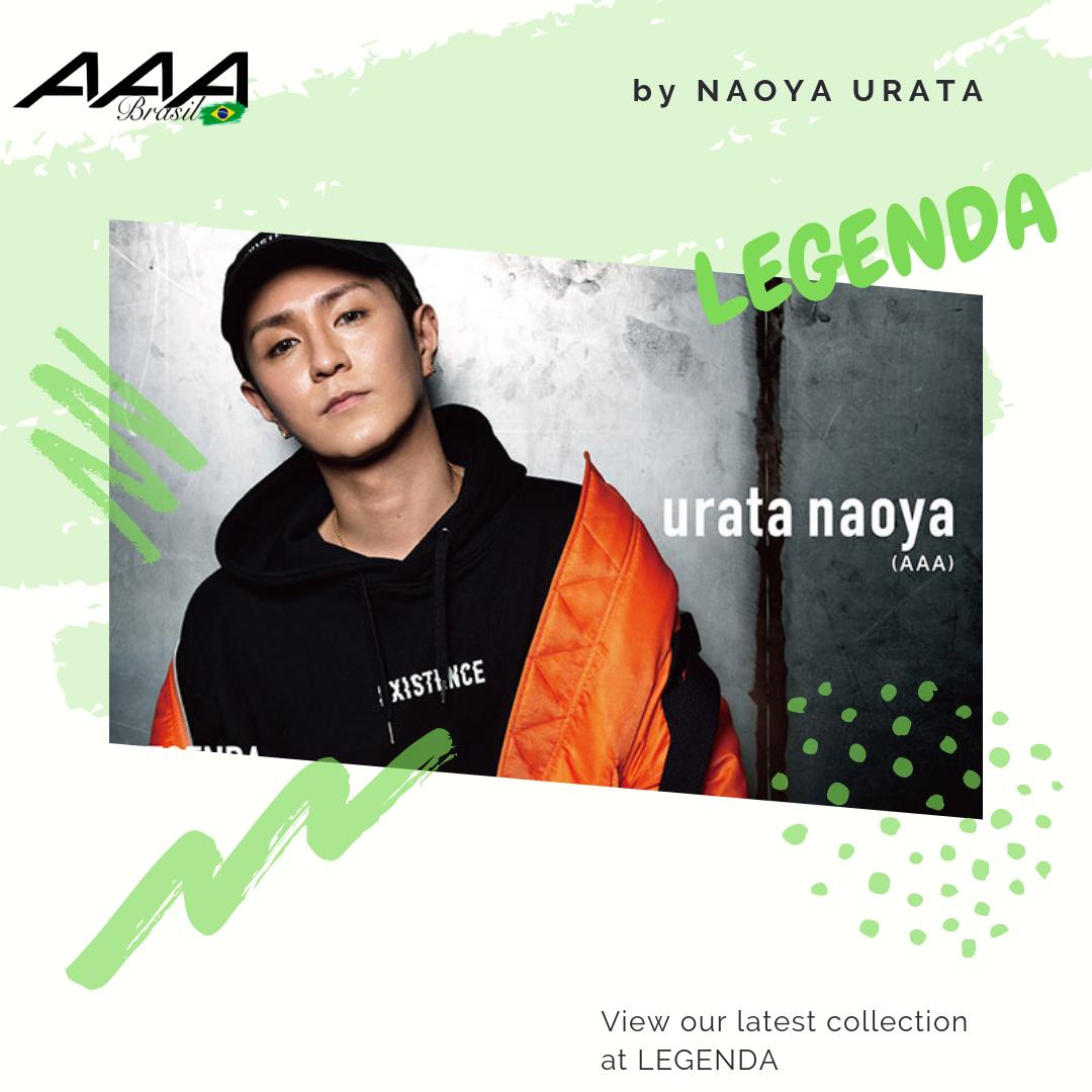⭐️Série: Apparel brands  

Urata fez uma colaboração especial para a Grife LEGENDA, em 2017.  
#ApparelCollection   #AAA   #un   
#AAABrasil 
#AAAfanBrazil 

〜Erica💋