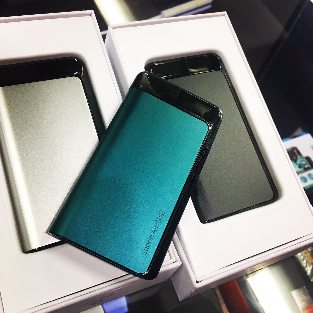 GoVapeStop's tweet image. Come check out the the return of the device that single handedly started the saltnic pod system craze in our shop, revamped! The Suorin Air PLUS! Better battery, better pod. #suorin #suorinair #suorinairplus #saltnic #vapeporn #vapeon #vaperlyfe #vaper #vapechicago #vapeillinois
