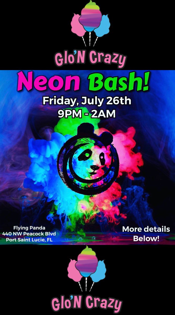 gloncrazy's tweet photo. Come on out to Flying-Panda Psl tonight and Letβs Gloβ Crazy!
@gloncrazy #gloncrazy https://t.co/QO5BctoGsW