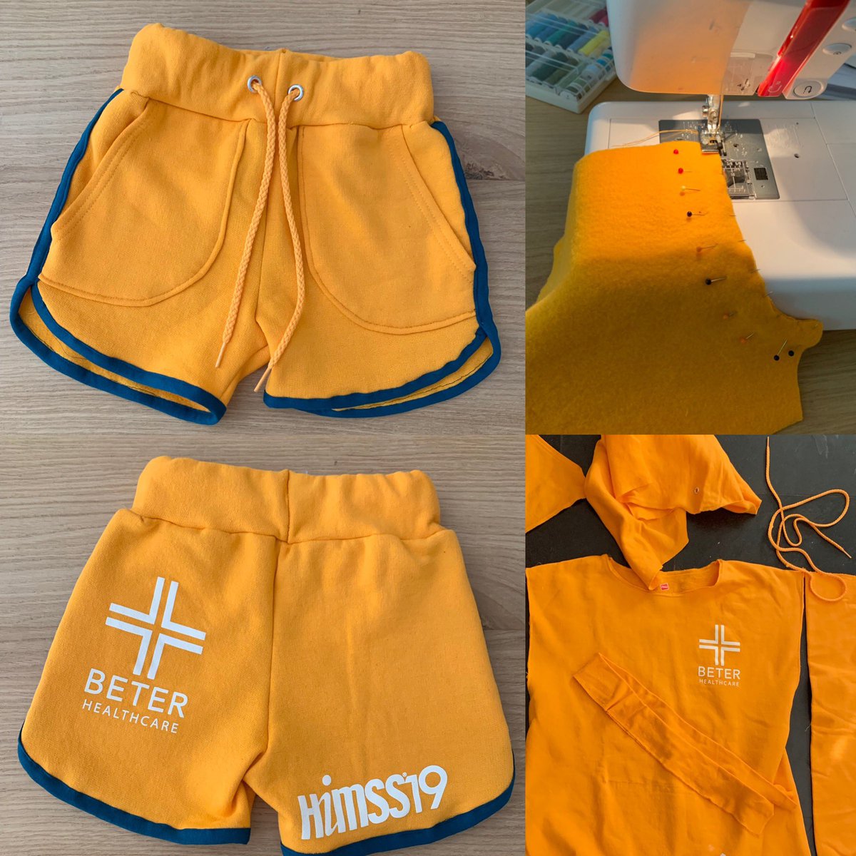 RoandaSteba's tweet photo. Ik deed een #upcycle projectje. Mijn #HIMSS19 trui werd een gymbroek voor de kleine kleuter.
Blijkbaar ben ik niet alleen van de hergebruik van medische gegevens. #himssdutch #nvki #klinischeinformatica https://t.co/zfPbKvQqZd