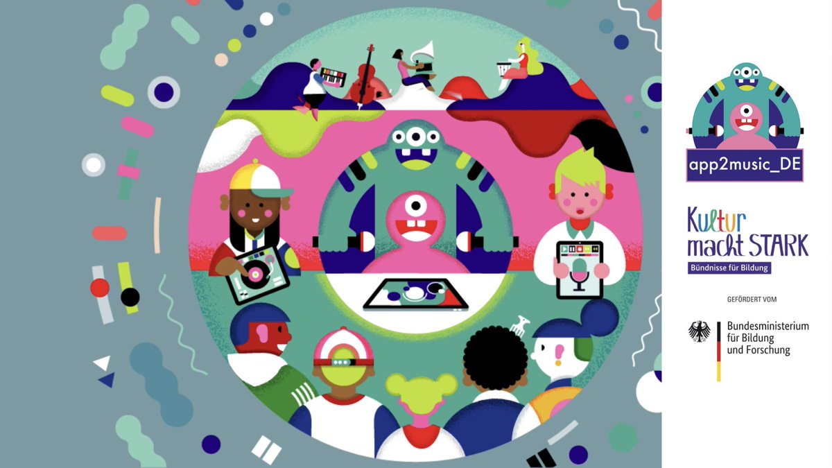 Wir freuen uns über unser neues Cover bei #app2music_DE. #kulturellebildung #appmusik #kulturmachtstark <a href="/fam_udkberlin/">Appmusik _UdK Berlin</a> @BMBF_Bund