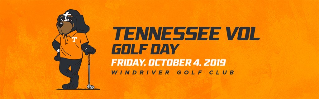 🚨 Mark you calendars Vol Golf supporters we will be hosting first fundraising tournament 

📅 Oct. 4
📍: WindRiver Golf Club
&gt;&gt; More info: 1tn.co/32OHvEt

🍊⛳️