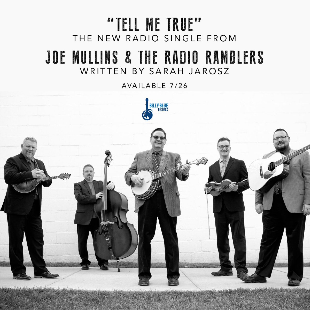 “Tell Me True” is available today!! #fortherecord #newmusic @BillyBlueRecord <a href="/kwepr/">East Public Relations / Kimberly Williams</a> Written by: <a href="/sarahjarosz/">Sarah Jarosz</a>