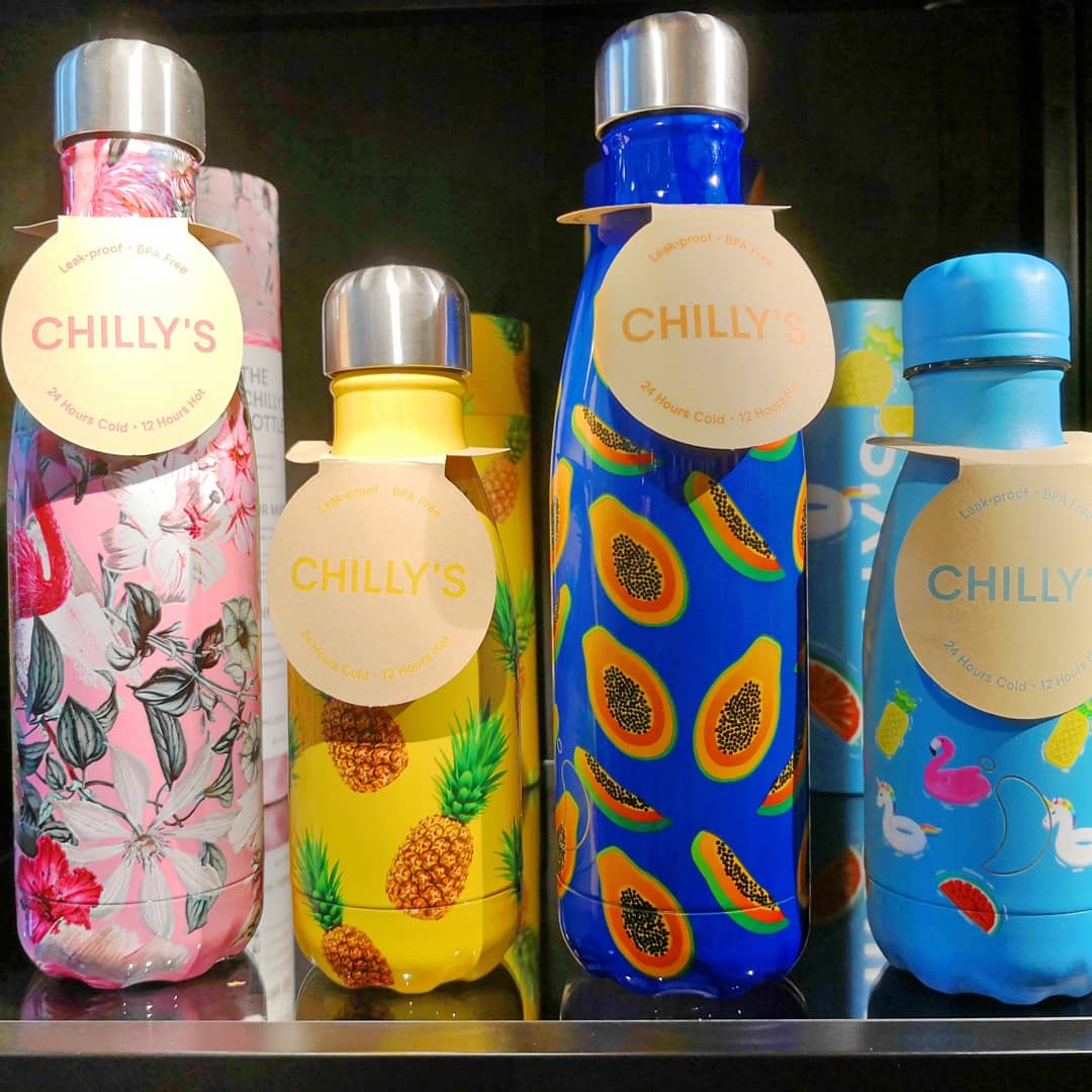 #chillysbottles are now for sale at @CortileCoffee in @ponty_market. Gorgeous designs. Fab gifts. Refill this summer! Save the planet from plastic pollution.