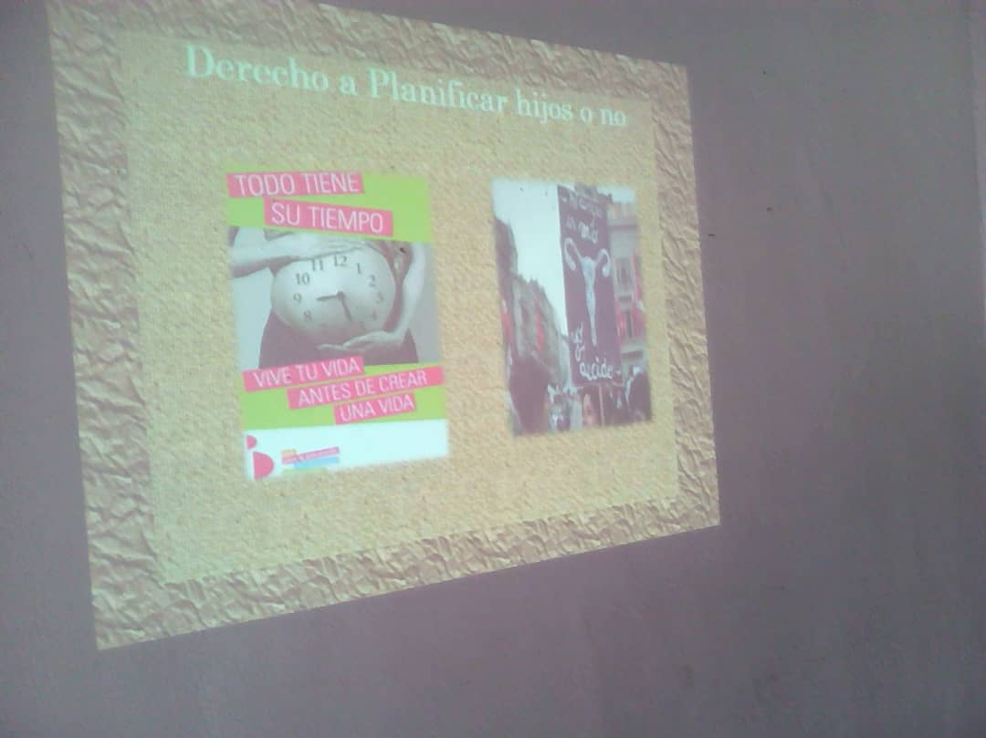 Taller sobre Derechos Humanos, Sexuales y Reproductivos Inmujer, Milicia, Docentes de la  Unellez, Estudiantes de Derecho del 1 semestre, dicha actividad se realizó con un trabajo mancomunado Gobernador Rafael Calles,, bajo los lineamientos de la Msc. Karina Vargas.