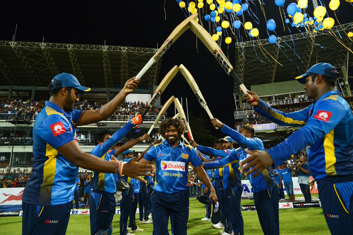 MazareeSahib's tweet photo. Malinga Ended his ODI career
He is brilliant guy as great human and player...world will miss him. He is unique cricket player on the face of Earth.
He will be remembered for...
#UniqueAction...#UniqueHairStyle
#ThankYouMalinga https://t.co/5AP3z4GwXB
