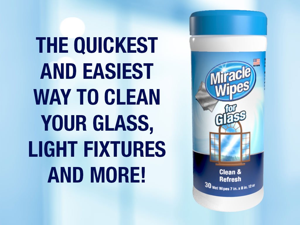 GLASS CLEAN-UP MADE EASY! ✨🙌🇺🇸😍❤️ #miraclewipes #for #glass #ammoniafree #streakfree #amazon #clean #cleanupmadeeasy #miraclebrands #miraclebrandsusa #cleanup #refresh #polish #madeintheusa #madeinamerica 
 #cleaning #windows #glasssurfaces #mirrors #showerdoors #lightfixtures