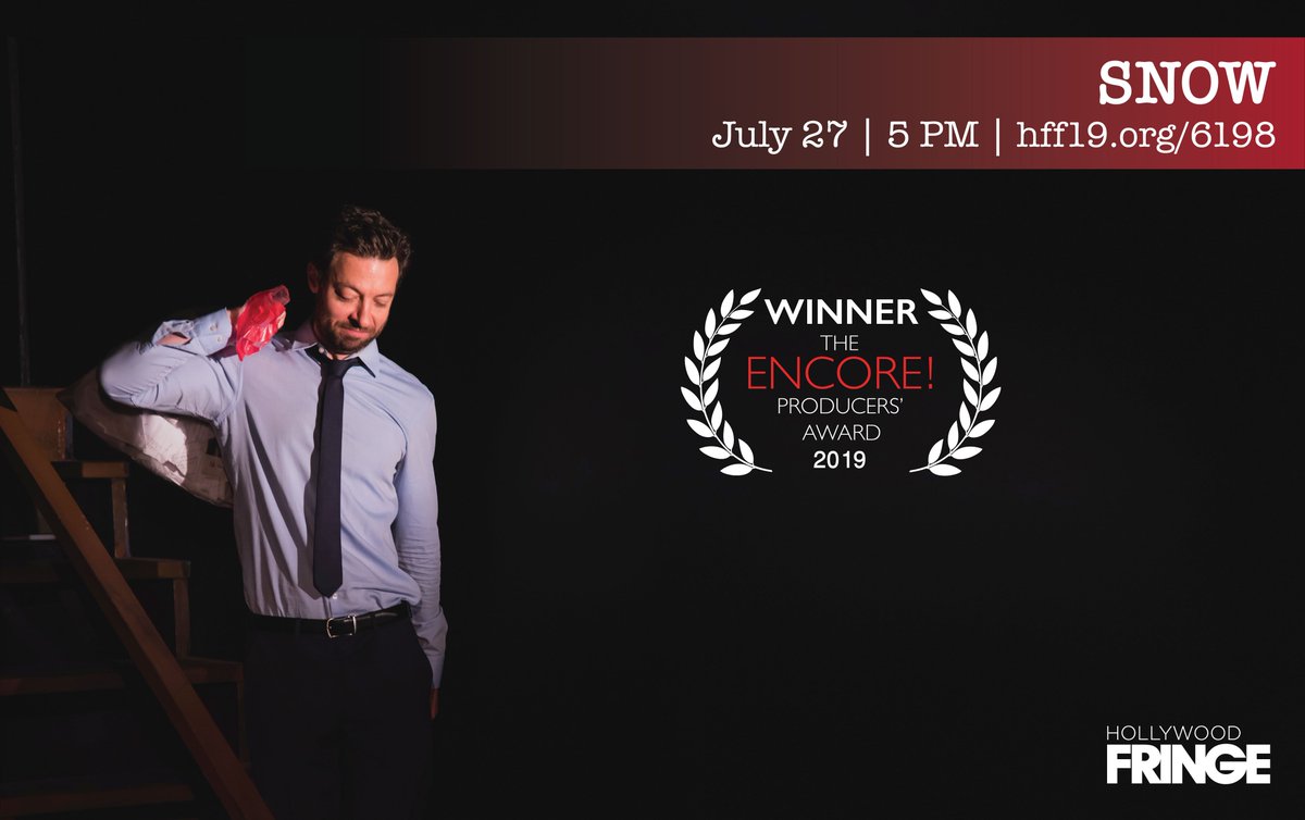 PaperTrailsPlay's tweet image. Is that Santa Claus coming down the stairs? No, it's @timdvorak in SNOW! 

Ho-ho-hold your horses, because there's ONE MORE PERFORMANCE of PAPER TRAILS, and it's TOMORROW at 5PM! 

Grab your tickets now - we only have eight seats left! 

hollywoodfringe.org/projects/6198?…