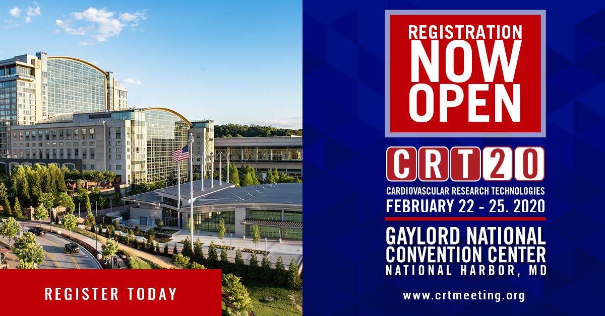 CRT_meeting's tweet image. #EarlyBirdRegistration for #CRT2020 is live! 
Get signed up &amp;amp; secure your seat for the best #cardiovascularconference in the nation.

Click the link to #signup!
qoo.ly/yswtm
