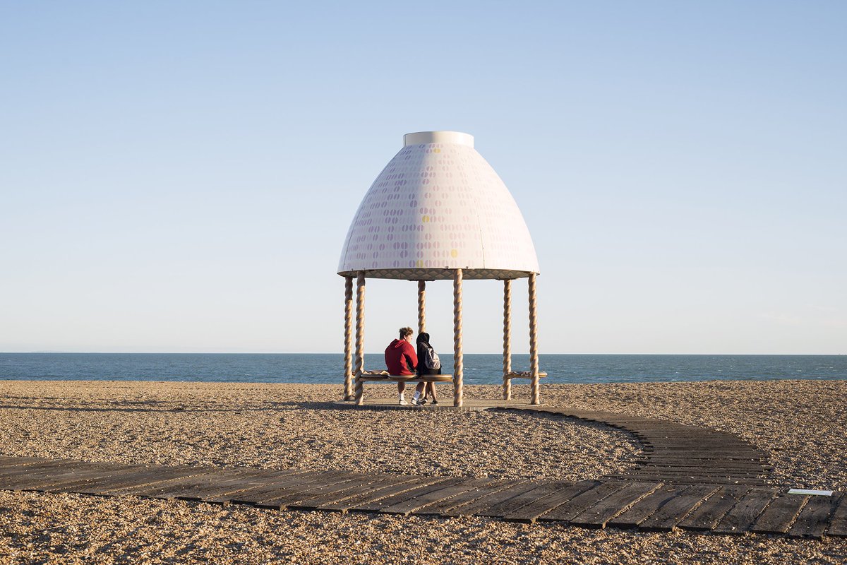 Tatlermagazine's tweet image. Did you know that Folkestone is the home of 40 al fresco artworks, dotted around in unexpected places? Watch our video now to see Antony Gormley, Cornelia Parker and David Shrigley et all tatler.uk/URnyJp