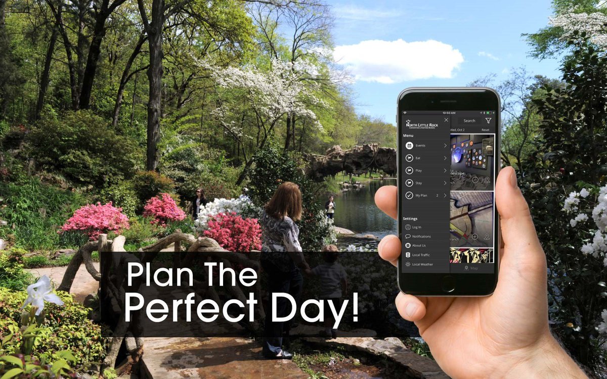 Drum roll, please: our FREE planning app (App Store &amp; Google Play) and website planning tool are now live. Upcoming events, fun things to do, local restaurants and where to stay in North Little Rock, available on-the-go: northlittlerock.org/drum-roll-plea…
