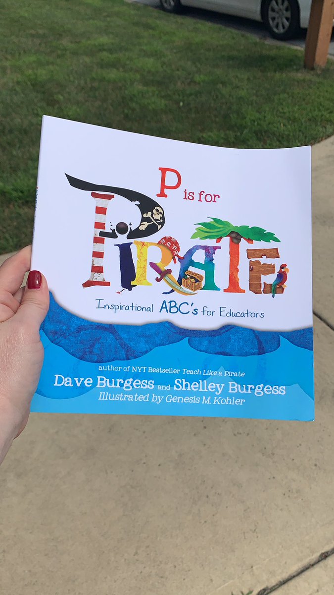 Look what I won today at #EdCampLdrOH! It’s new home will be in the teachers lounge @HMSTEAMtigers. #booksinthewild @burgessdave @burgess_shelley @dbc_inc