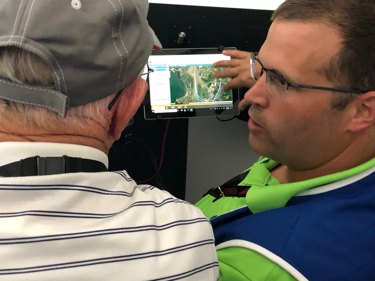 If you are a pilot at @EAA @AirVenture, Oshkosh don't miss out on the Pilot Proficiency Center - fly a scenario on @Redbird_Flight Simulations with one of the CFI volunteers! 
And - debrief the flight with CloudAhoy too :)  
 #OSH19 #airventure2019