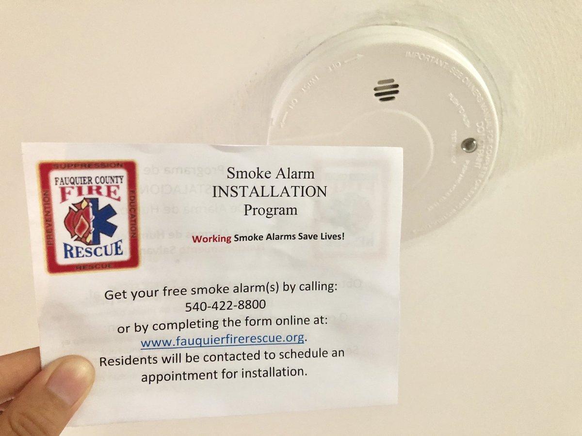 Quynh Nguyen (@kwan_win) on Twitter photo Shout out to Fauquier County Fire & Rescue! Some guys came by the house today and installed 5 new smoke alarms... for free! Hit them up people! <a href="/FCDEM/">Fauquier County Fire Rescue</a> Shout out to Fauquier County Fire & Rescue! Some guys came by the house today and installed 5 new smoke alarms... for free! Hit them up people! <a href="/FCDEM/">Fauquier County Fire Rescue</a>