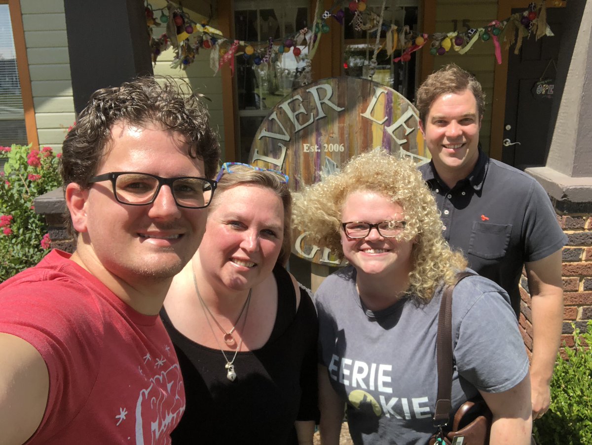 Dennis Spielman (@dennisspielman) on Twitter photo Recorded our interview with Stephanie Carel at <a href="/SilverLeafGems/">Silver Leaf Gems</a> about Edmond and <a href="/DowntownEdmond/">Downtown Edmond</a> ghost stories for the third episode of <a href="/TalesUnveiled/">Tales Unveiled</a>. Also joining us for the podcast was Marnie Vinge of Eerie Okie.
Season Two is scheduled to premiere Friday, September 13th. Recorded our interview with Stephanie Carel at <a href="/SilverLeafGems/">Silver Leaf Gems</a> about Edmond and <a href="/DowntownEdmond/">Downtown Edmond</a> ghost stories for the third episode of <a href="/TalesUnveiled/">Tales Unveiled</a>. Also joining us for the podcast was Marnie Vinge of Eerie Okie.
Season Two is scheduled to premiere Friday, September 13th.