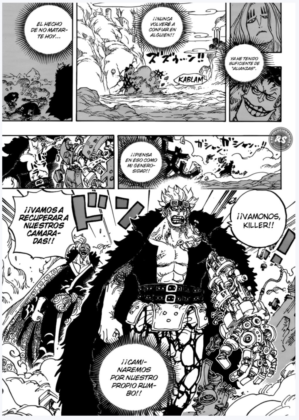 Sora Spoiler De One Piece 950 Eustass Kid T Co Ethr9vn4 Twitter