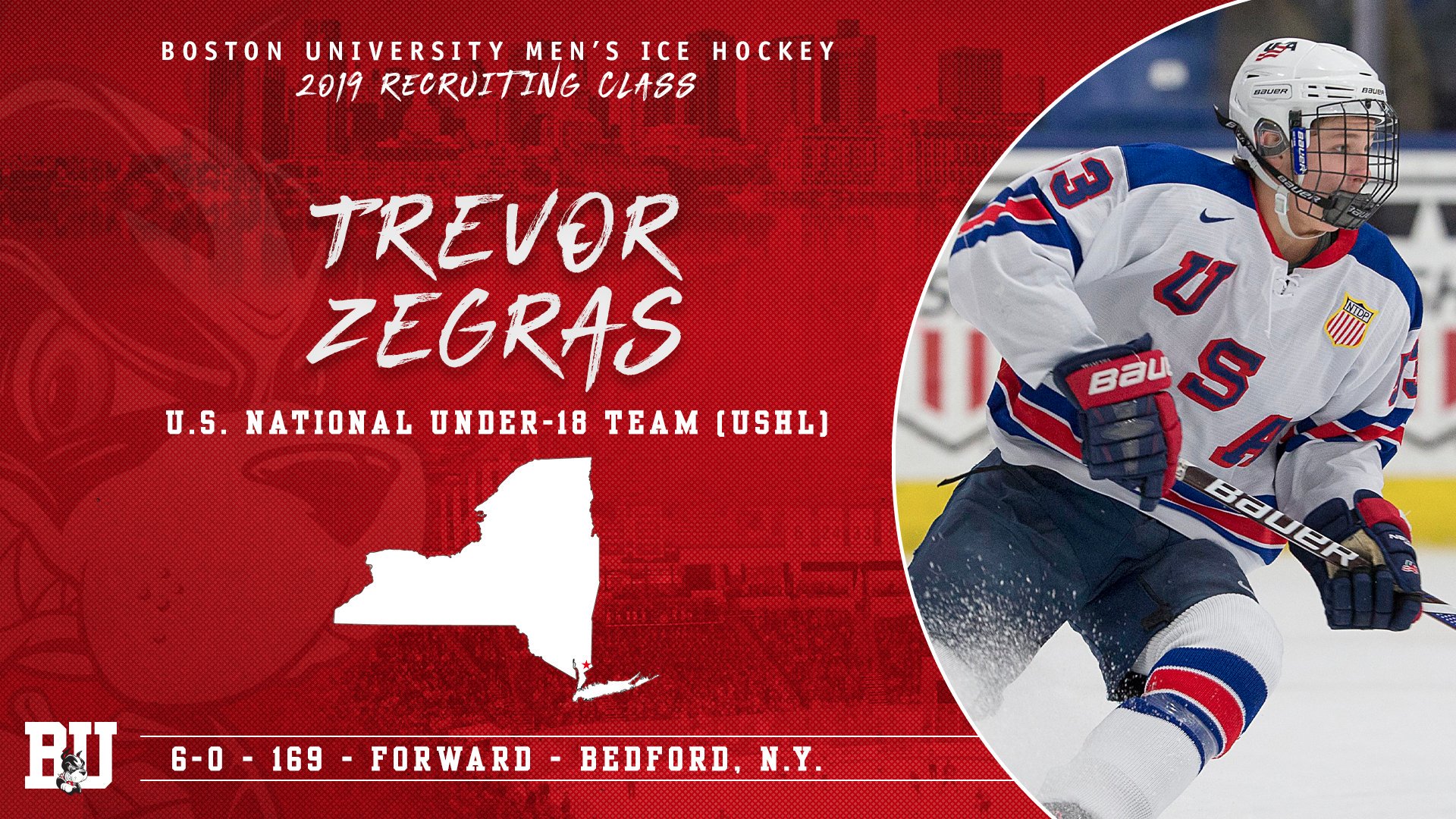 Trevor Zegras - Men's Ice Hockey - Boston University Athletics