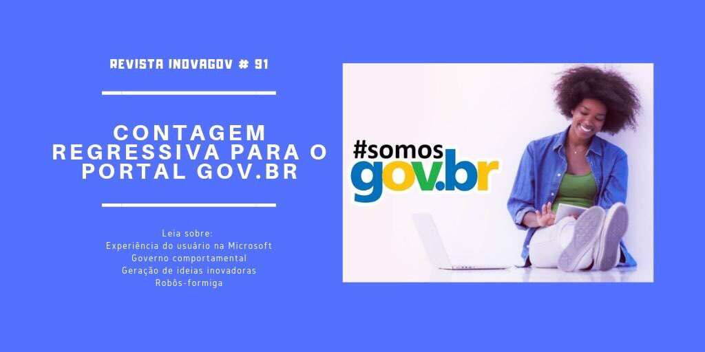 Confira em mailchi.mp/b2190fe327b6/u…  a edição desta semana da Revista InovaGov