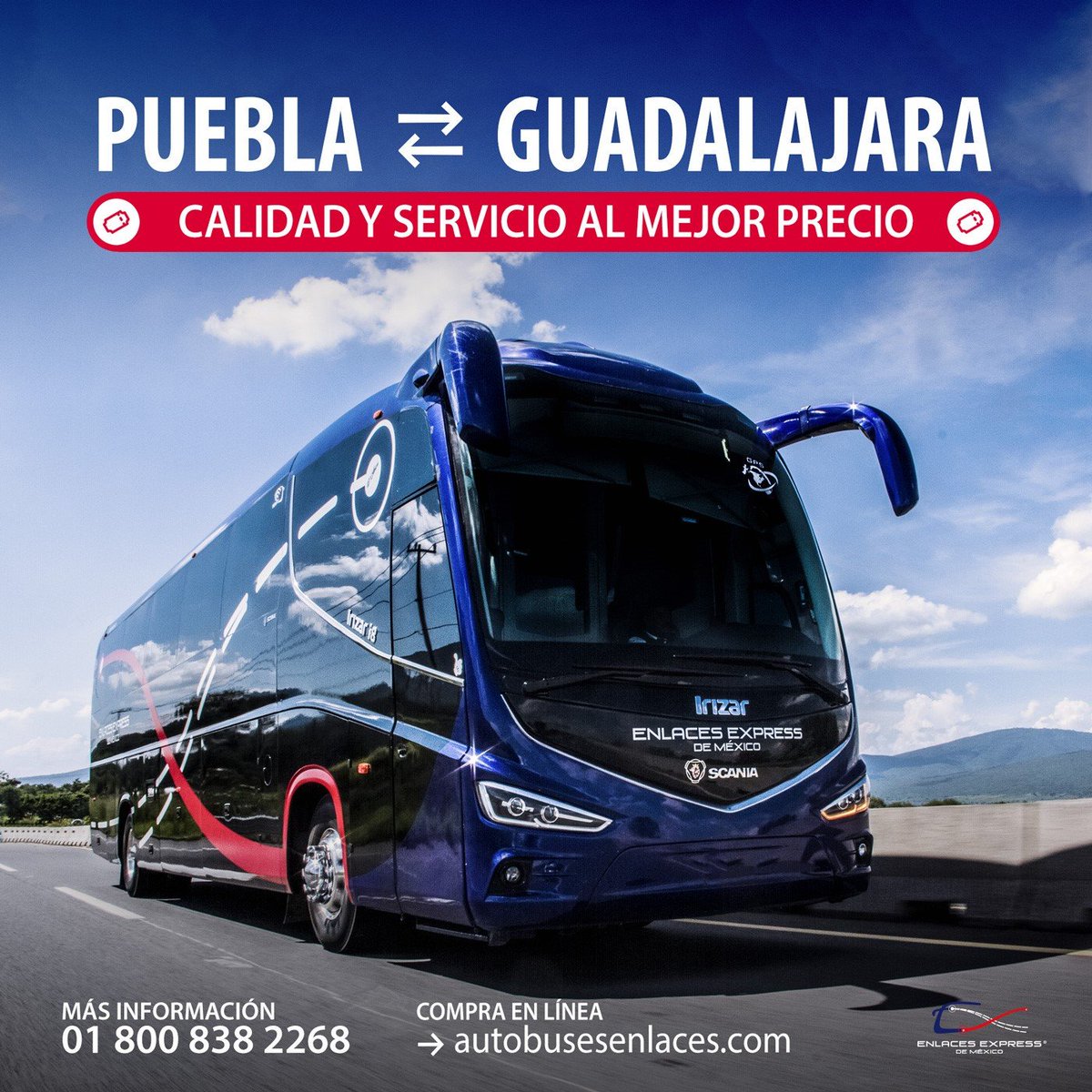 DeEnlaces's tweet photo. Estas #VacacionesDeVerano escápate de todo y consiéntete en cualquiera de nuestros destinos.
Información, costos y destinos: 01 800 838 2268
.
#VisitMexico #ViajemosPorMexico #EnlacesExpress #Puebla #Guadalajara #Chiapas #Monterrey #GDL #MTY #CHIS #CDMX #PUE #TurismoMexico https://t.co/WOwYulmw8b