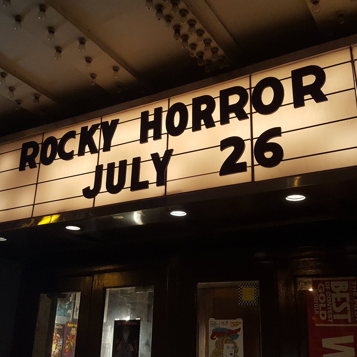 FishnetIncRHPS's tweet photo. We're at the @narocinema in Ghent, Norfolk tonight! Be in line by 11 so you don't miss a thing! 
.
.
#fishnetink #rhps #rockyhorrorpictureshow #shadowcast https://t.co/wA4zqFDy7h