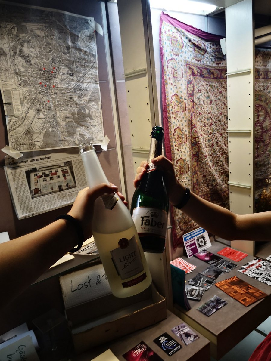 Heute vor einer Woche haben wir die Gartenstraße 7 in #tübingen besetzt. Auf viele weitere Wochen in der #gartensia! #besetzen #positivbesetzt