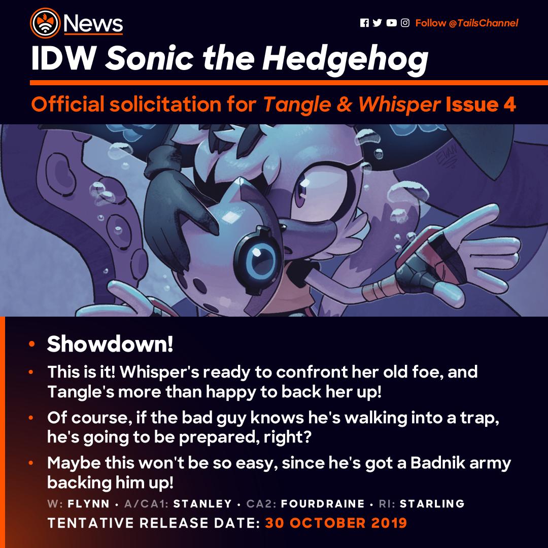 Solicitations for IDW Sonic the Hedgehog Issue 44 - Tails' Channel