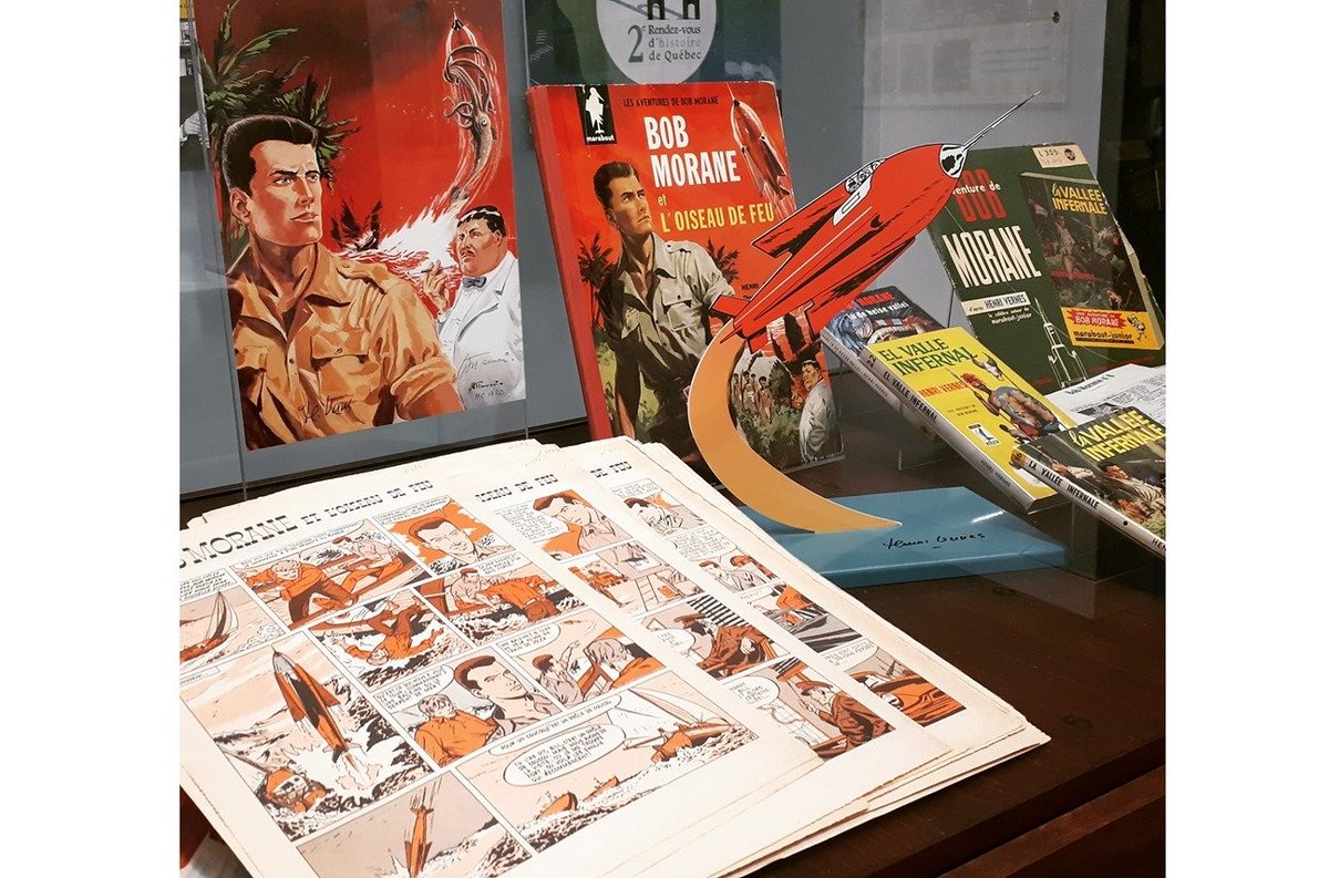 On parle de l'expo #BobMorane à la Maison de la littérature dans @cyblesoleil ! Une belle activité gratuite à faire cet été 😊

Article de presse : bit.ly/2YAae0B
Info sur l'#exposition "Les Éditions Marabout, Bob Morane et le Québec" : bit.ly/2FjinLK