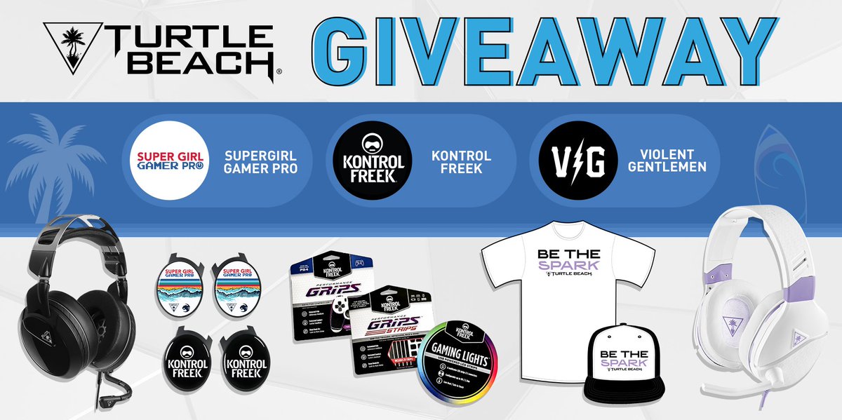 TurtleBeach's tweet photo. We're having a blast at the #NissanSuperGirlPro festival this weekend, but we wanted to share some love to those of you who couldn't make it ❤️ 

RT &amp; Enter here for your chance to win! https://t.co/4AkDE4PHy5
@sggamerpro @KontrolFreek @ViolentGents https://t.co/vDx4DnhFzU