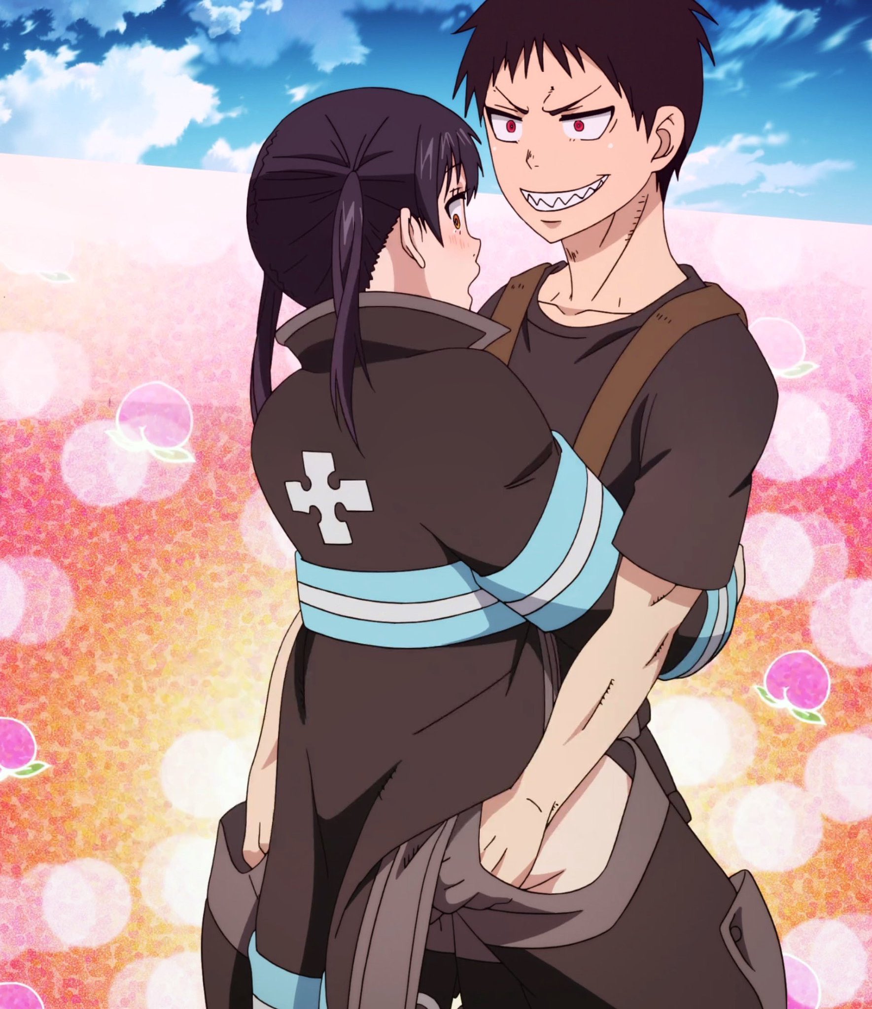 Fire Force anime: o surpreendente beijo entre Shinra e Tamaki