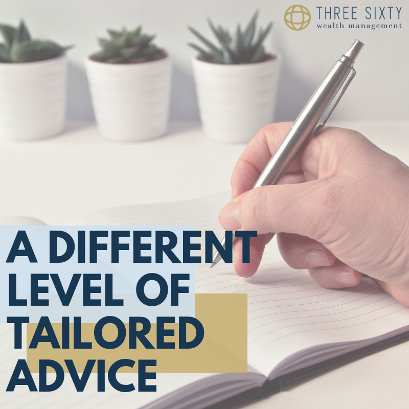 We offer a different level of tailored advice. Check out our website to learn more! #ThreeSixtyWM #TailoredAdvice threesixtywm.com