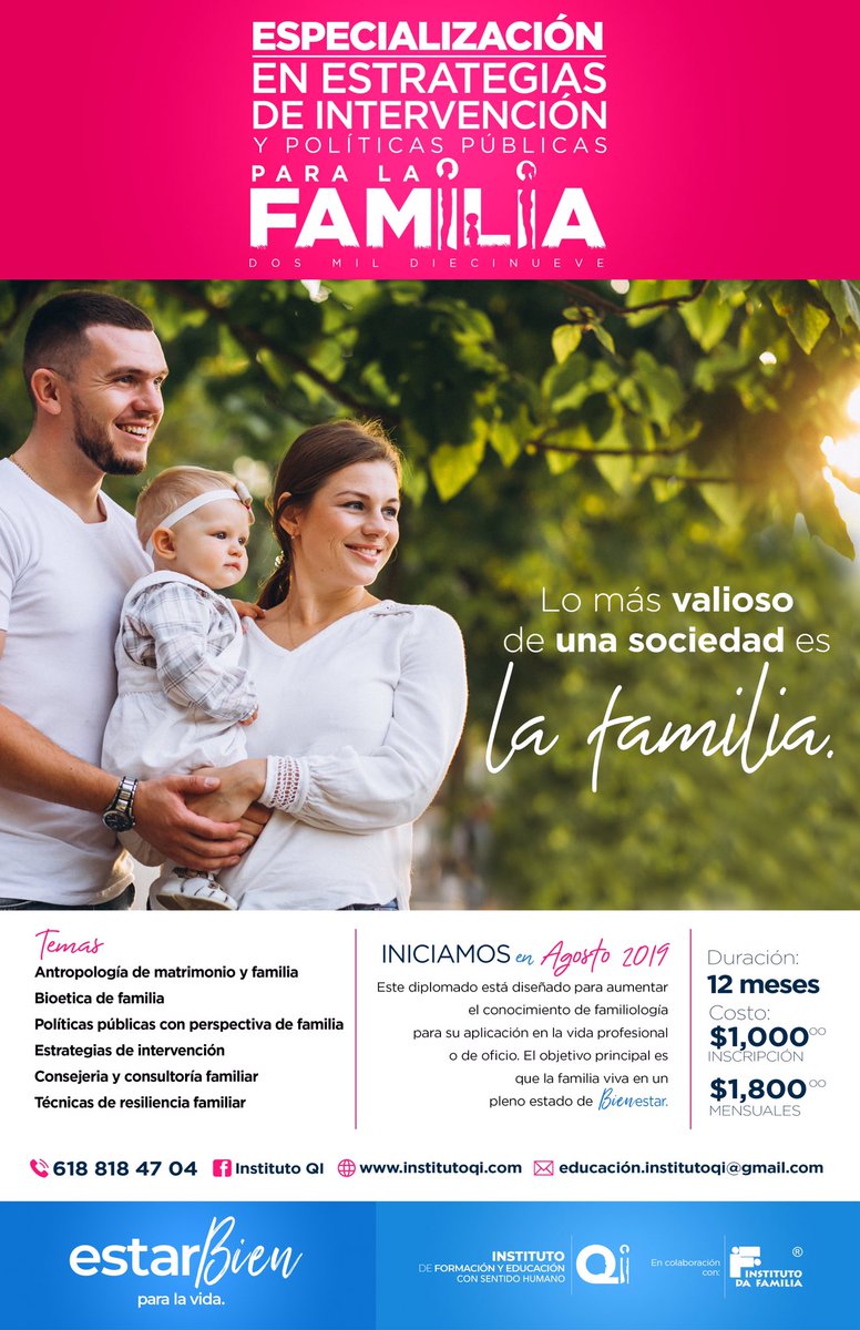 cui5's tweet image. Les hago una invitación. Aprender para luchar por la familia