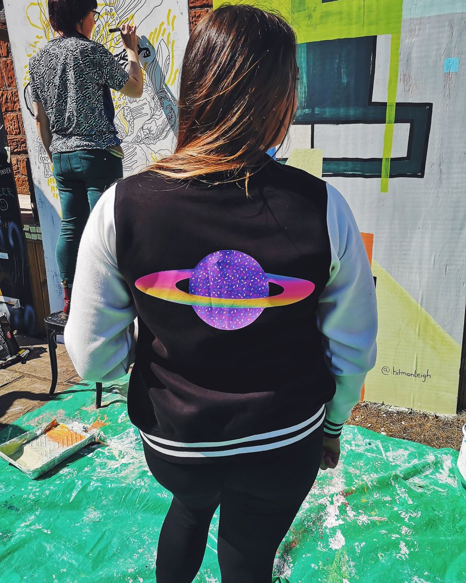 Grunge__Monkey's tweet image. SUMMER NIGHTS 🌃🌃🌃...calls for a staple cool jacket and you ain't gonna get much cooler than our New Planet Varsity Jacket 😎😎😎 and it goes with pretty much everything 💜 now just £32 until midday tomorrow with our 20% discount 👍

#planetjacket #cooljacket #planetprint