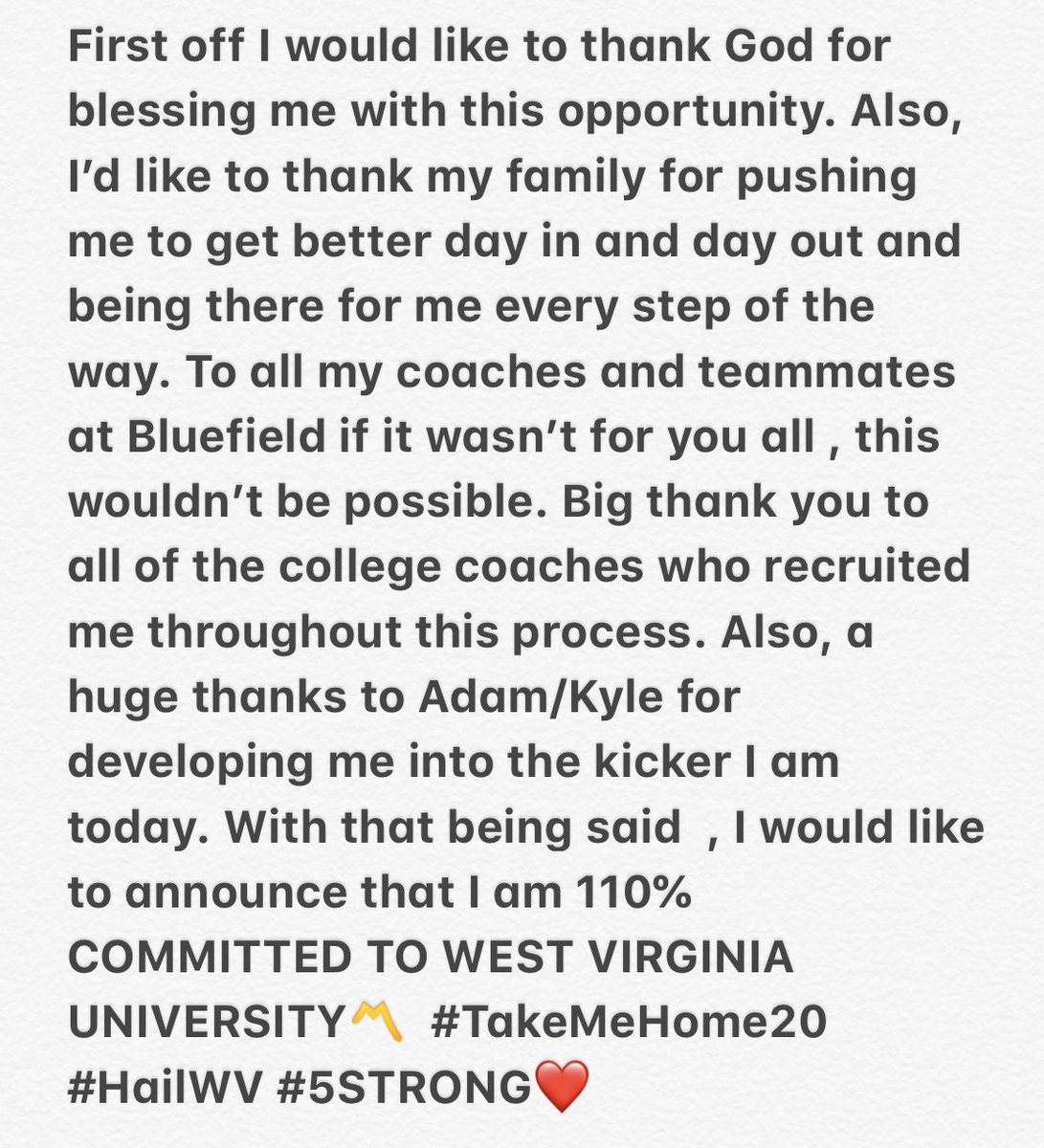 COMMITTED 💙💛 #TakeMeHome20