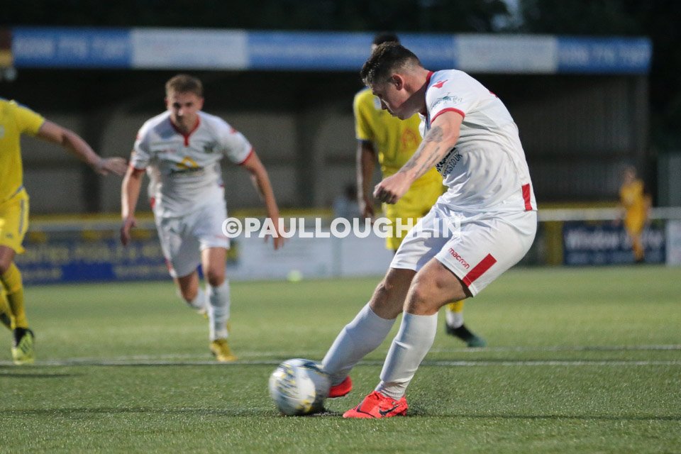 paulloughlin's tweet photo. 4-1: After @suttonunited's @Tusonfirth23 was adjudged to have been fouled in the box @dylan97kearney stepped up to bag his hat-trick from the penalty spot: https://t.co/BFnYqZrqOg