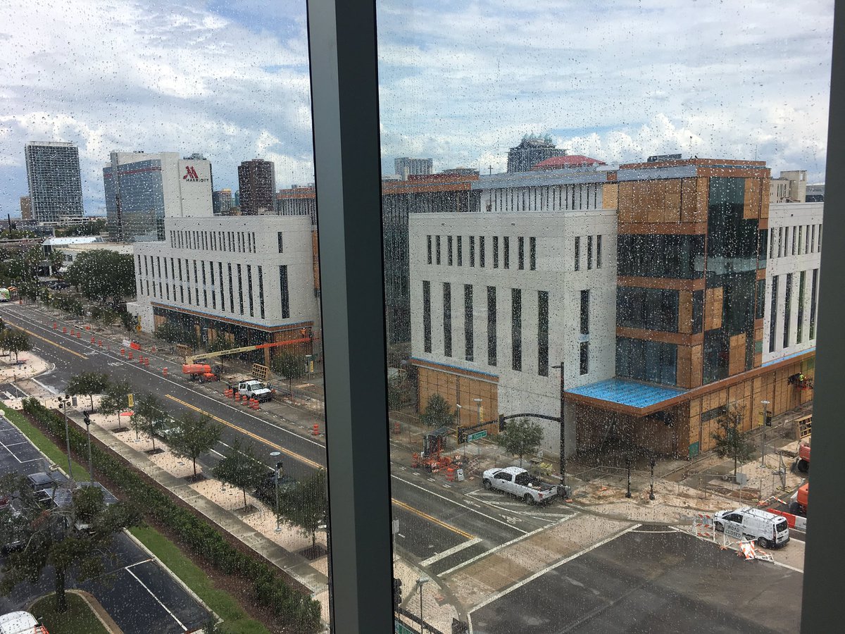 Spent the afternoon touring the progress that <a href="/dmerrittucf/">Don Merritt</a> and the amazing <a href="/UCFDigitalLearn/">UCF Digital Learning</a> #OIR team is making at our <a href="/UCFDowntown/">UCF Downtown</a> campus. I couldn’t be more excited. This project will be generationally transformative for the <a href="/citybeautiful/">City of Orlando</a>.