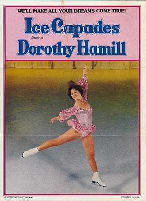 Happy 63rd birthday to Dorothy Hamill (July 26, 1956). Ad is from 1977. 