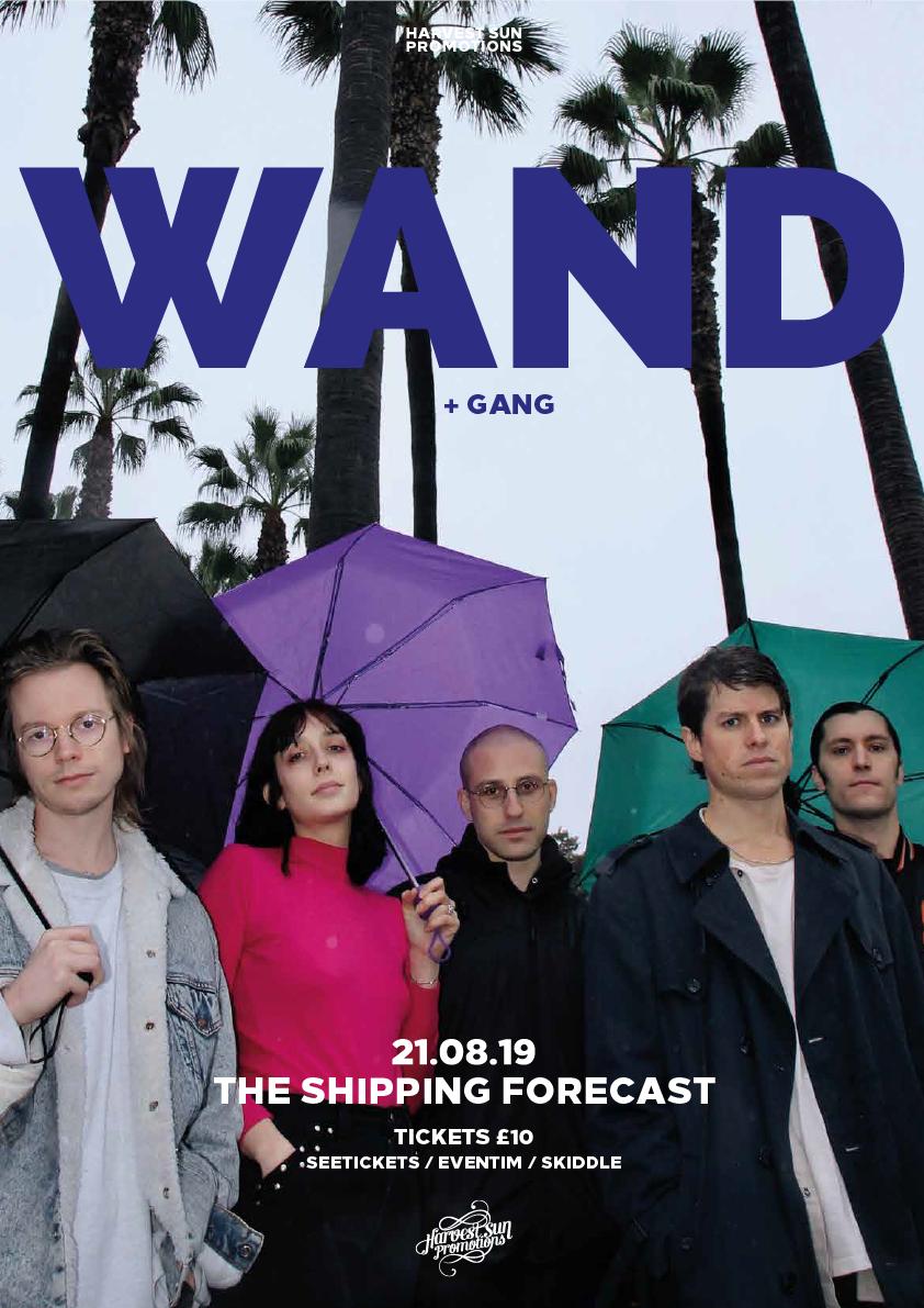 Next up we have west coast US wonders Wand bring their excellent new album 'Laughing Matter', which is out now on <a href="/dragcityrecords/">𝕯𝖗𝖆𝖌 𝕮𝖎𝖙𝖞</a> to Shipping Forecast on 21/8 with support from <a href="/gangband420/">GANG</a>

TIX £10 <a href="/seetickets/">See Tickets</a> bit.ly/2WEppVc

Join the FB event: bit.ly/2KfKOxr