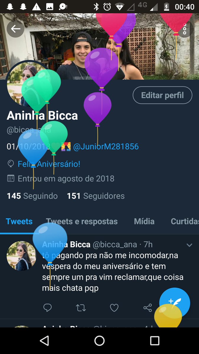 bicca_ana's tweet photo. Meu diaaa,só agradecer por mais um ano! Xvzouuuuu https://t.co/DJpFJN45zc
