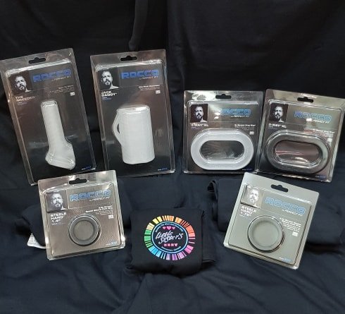 ROCCO STEELE has arrived at Little Sisters

The entire Rocco range is now available in store.

Cock sleeve

Masterbator/stroker

2x silicone cockrings

2x x3cockrings

#roccosteele #rocco #pornstar #sex #cockring #stroker #masterbator #littlesisters #cocksleeve <a href="/LittleSistersCA/">Little Sisters</a>