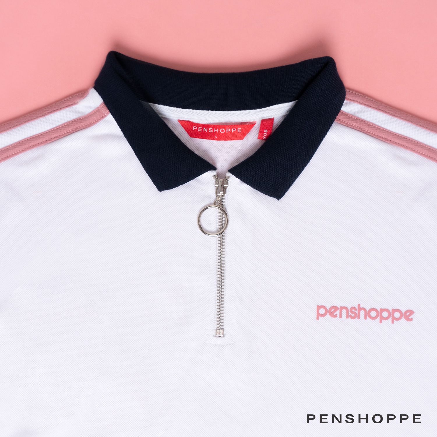 Penshoppe pink polo hotsell