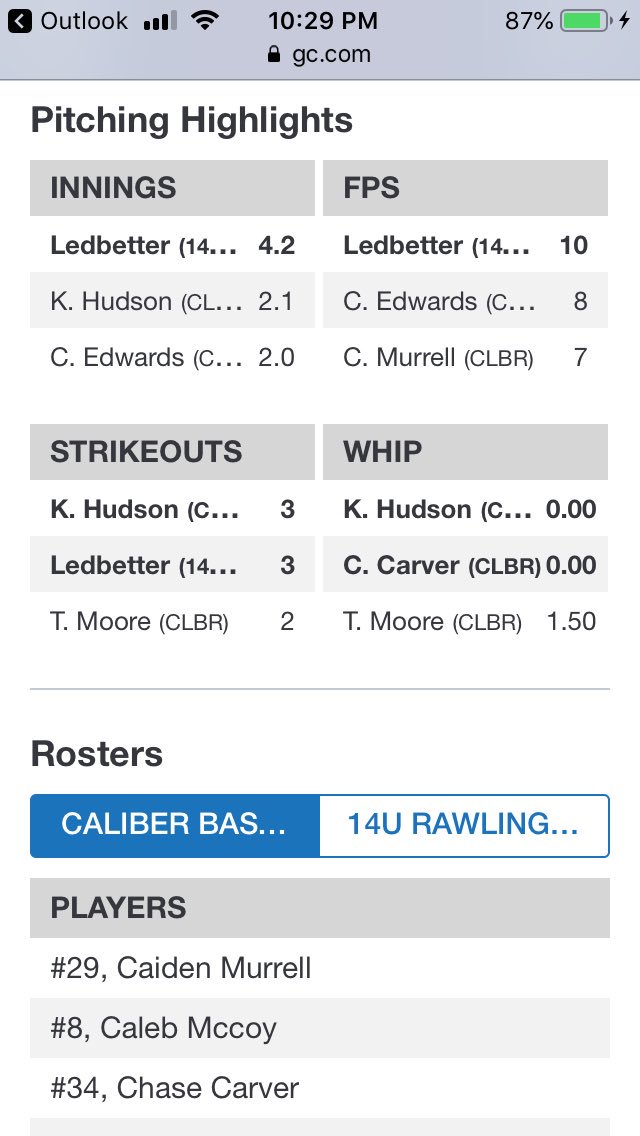 CaliberBaseball tweet picture